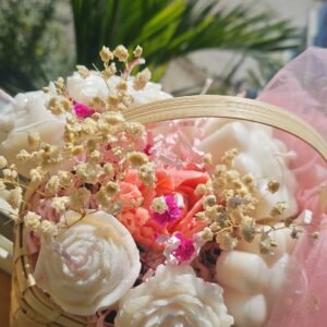 Rose Flower Candle
